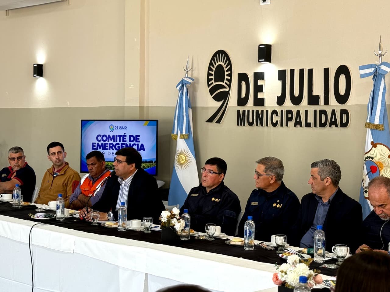 9 de Julio conformó el Comité de Emergencia y fortalece la coordinación ante contingencias climáticas